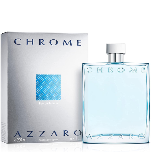 AZZARO CHROME MEN'S 100ML EAU DE TOILETTE SPRAY