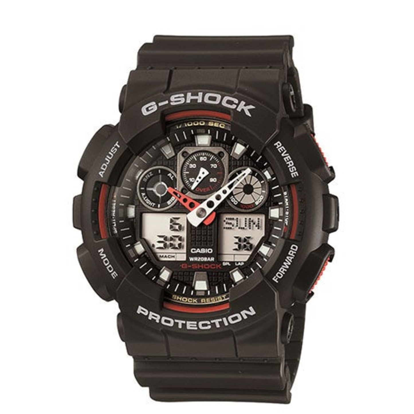 G-SHOCK X-LARGE G ANA-DIGI WATCH BLACK