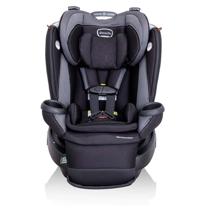 REVOLVE360 EXTEND ROTATIONAL CAR SEAT W/ QUICK CLEAN COVER REVERE GRAY