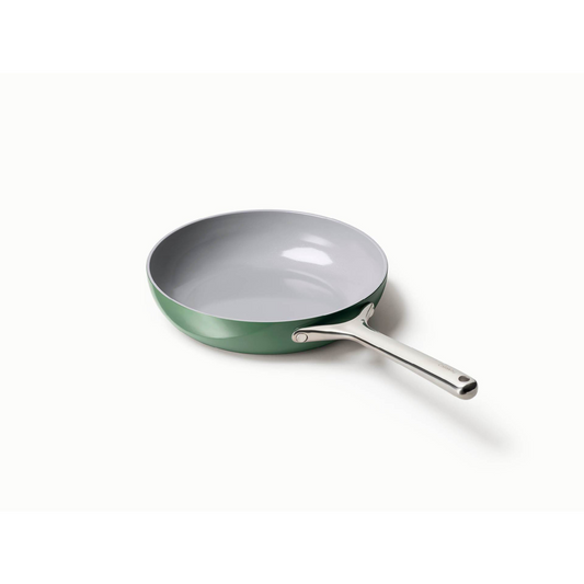 10.5" NONSTICK CERAMIC FRY PAN SAGE