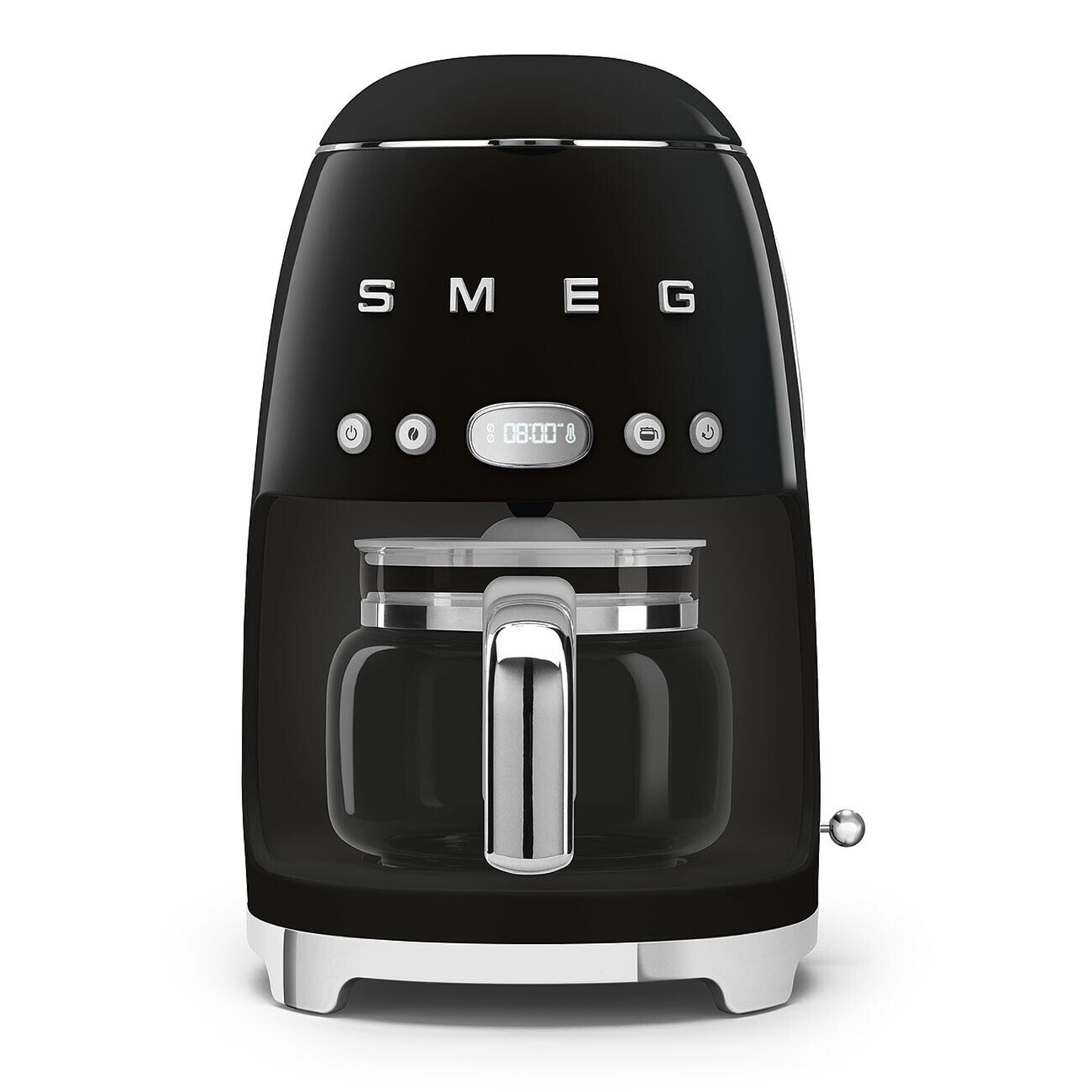 SMEG 50'S RETRO STYLE 10 CUP DRIP FILTER COFFEE MACHINE - BLACK