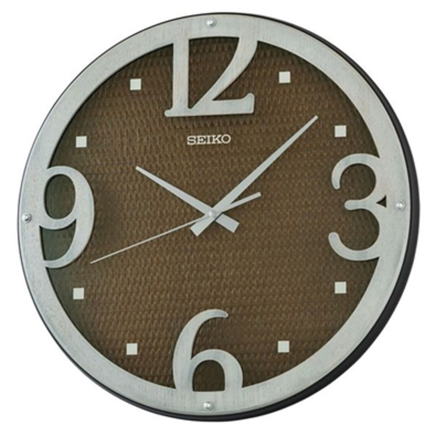 PALM DESERT WALL CLOCK, BROWN