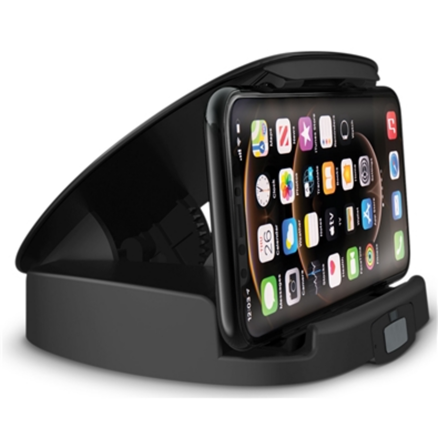 WIRELESS CHARGING DASH PHONE MOUNT, BLACK