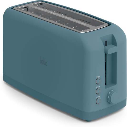 4 SLICE SLIM TOASTER - (BLUE)