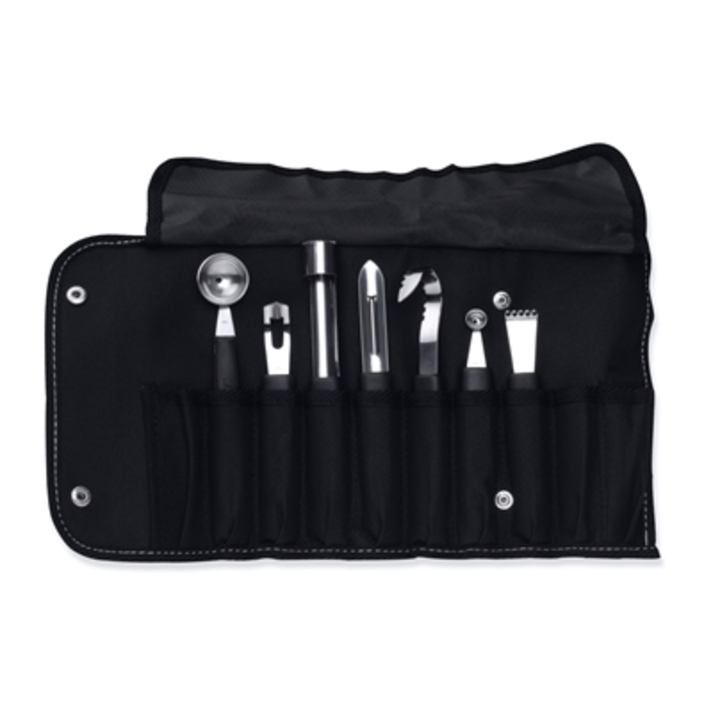 ESSENTIALS GARNISHING TOOL SET, 8 PIECES