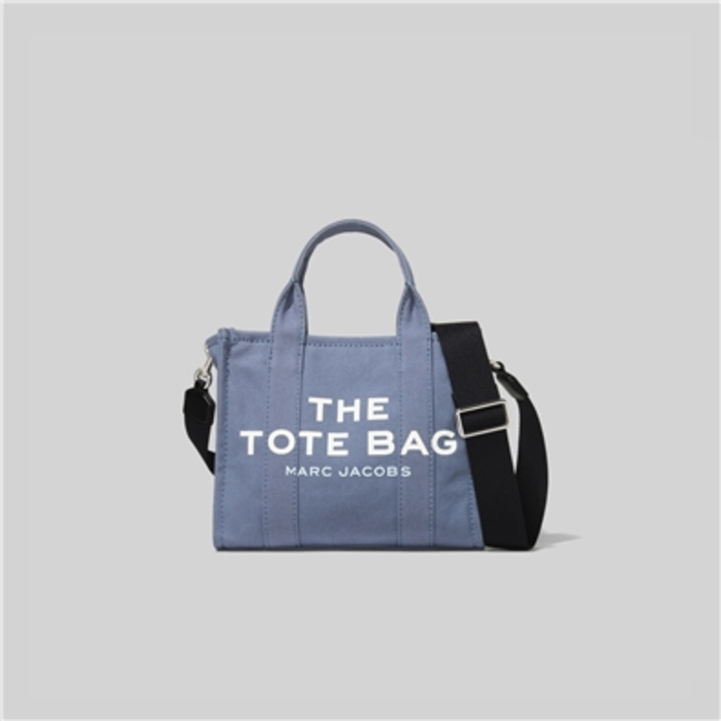THE SMALL TOTE, BLUE SHADOW, 10.2"X4.9"