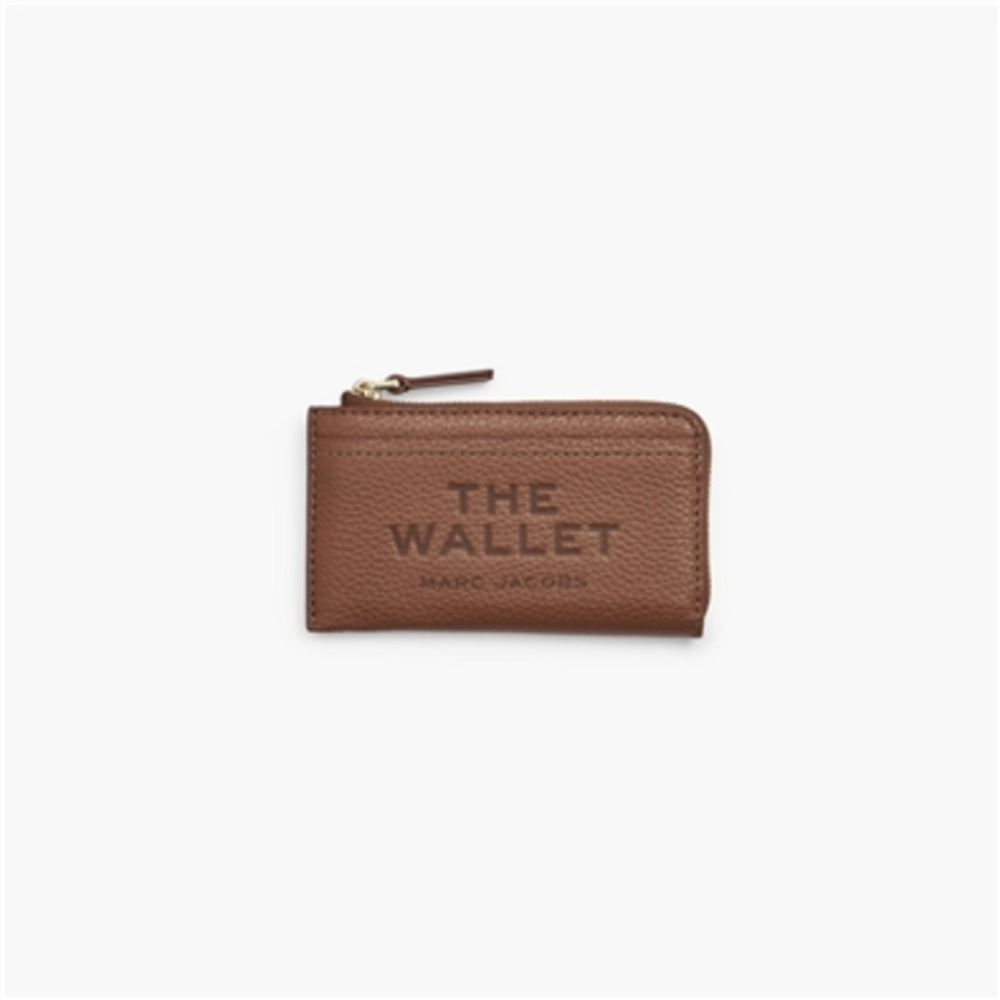 THE LEATHER TOP ZIP MULTI WALLET, ARGAN OIL