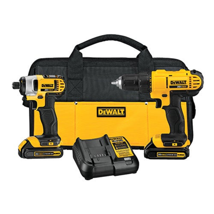 20V MAX LITHIUM-ION 2-TOOL COMBO - DRILL/DRIVER & IMPACT DRIVER