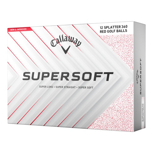 CALLAWAY SUPERSOFT SPLATTER 360 GOLF BALLS