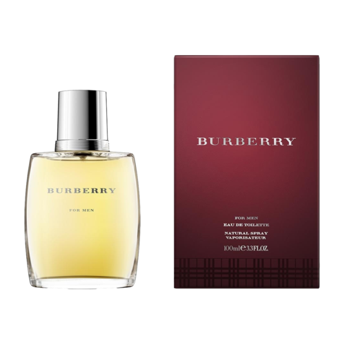BURBERRY CLASSIC FOR MEN EAU DE TOILETTE - 3.4 FL OZ