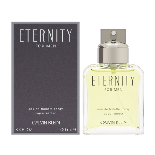 CALVIN KLEIN ETERNITY FOR MEN EAU DE TOILETTE - 3.4 FL OZ