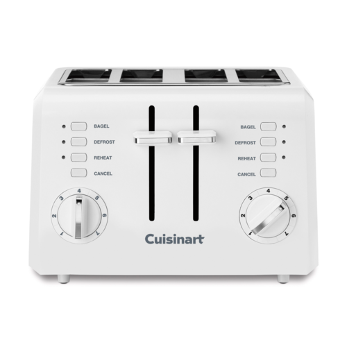 CUISINART 4-SLICE COMPACT PLASTIC TOASTER