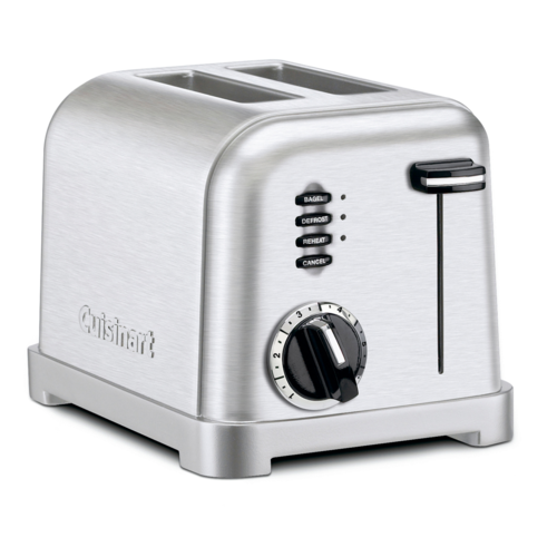 CUISINART 2-SLICE METAL CLASSIC TOASTER