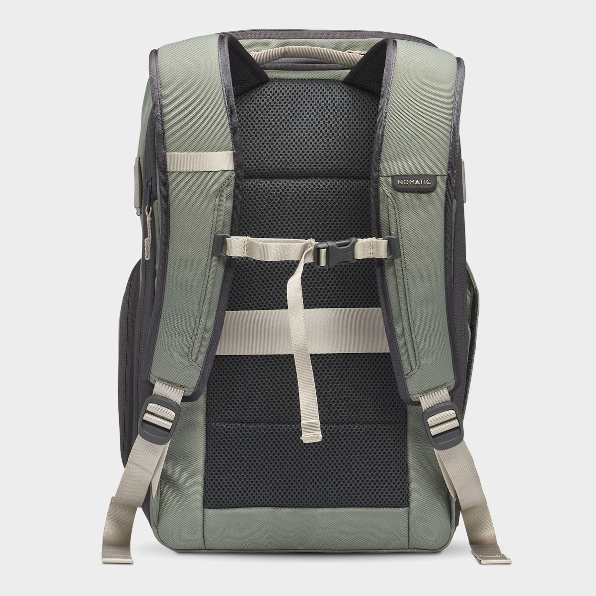 Luma Camera Pack 18L Sage Front Back View #color_sage