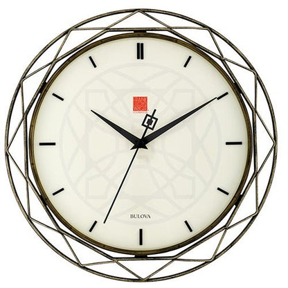 LUXFER PRISM FRANK LLOYD WRIGHT WALL CLOCK