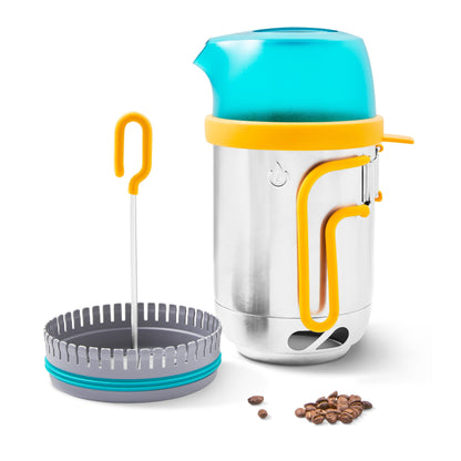 CAMPSTOVE KETTLEPOT & COFFEEPRESS SET