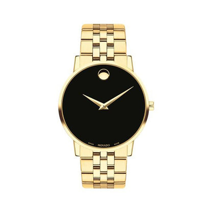 MEN'S MUSEUM STAINLESS STEEL WATCH, DIAL