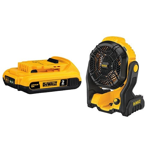 20V MAX JOBSITE CORDLESS FAN W/ BONUS 20V MAX PREMIUM XR 2.0AH BATTERY