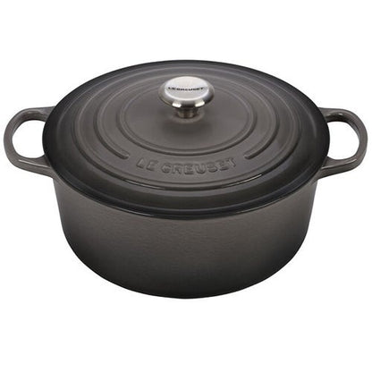 7.25QT SIGNATURE CAST IRON ROUND DUTCH OVEN