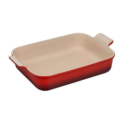 4QT HERITAGE STONEWARE RECTANGULAR DISH