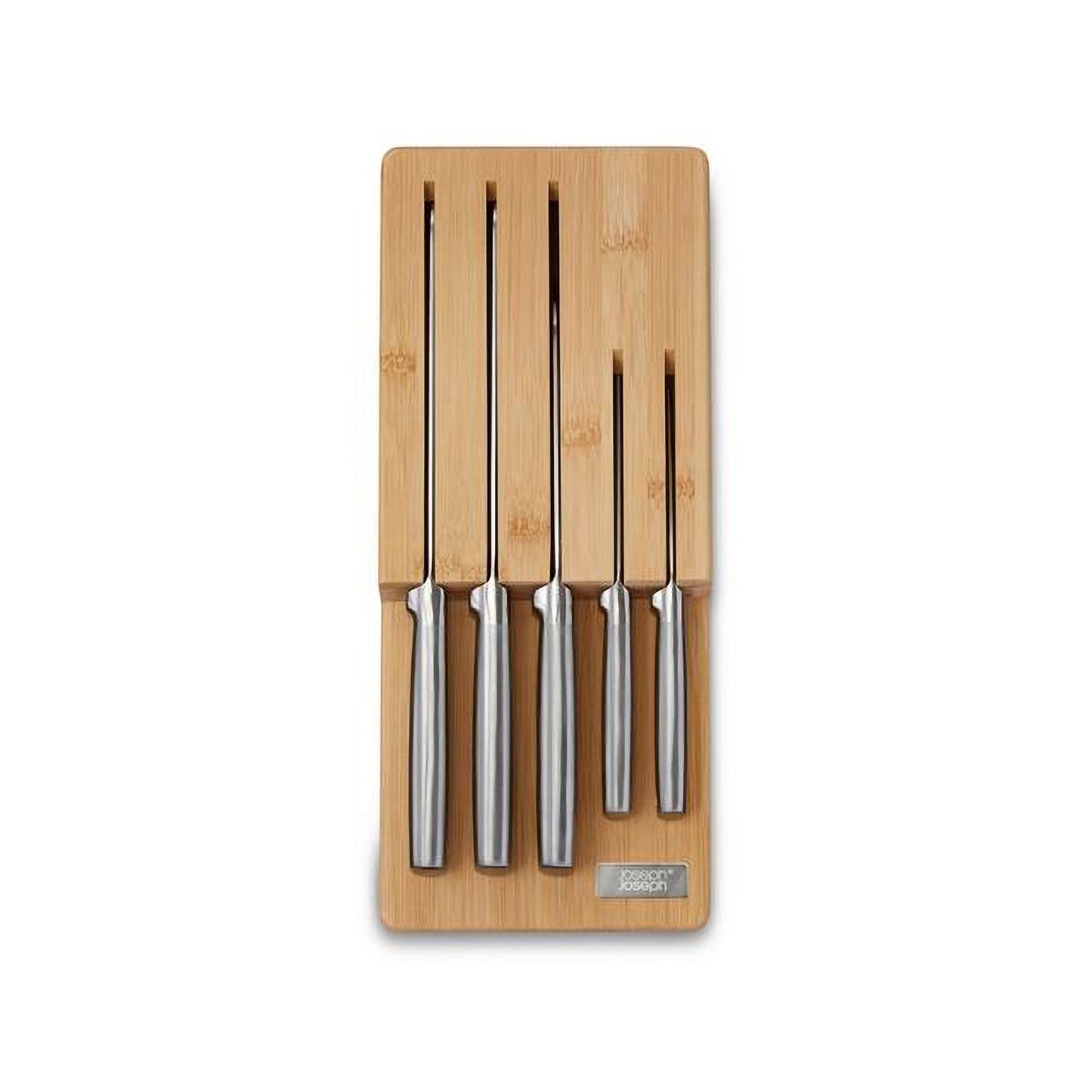 ELEVATE 5PC IN-DRAWER BAMBOO KNIFE BLOCK SET