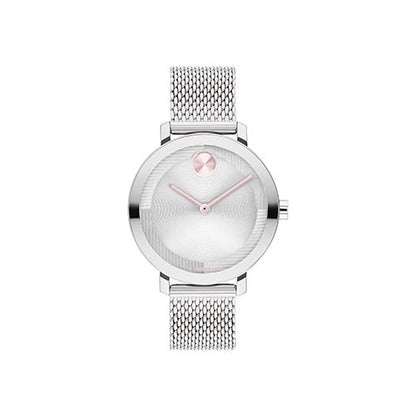 LADIES' BOLD EVOLUTION 2.0 STAINLESS STEEL MESH WATCH, DIAL
