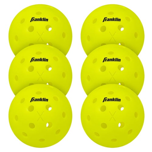 X-40 OUTDOOR PICKLEBALLS - 6-PACK