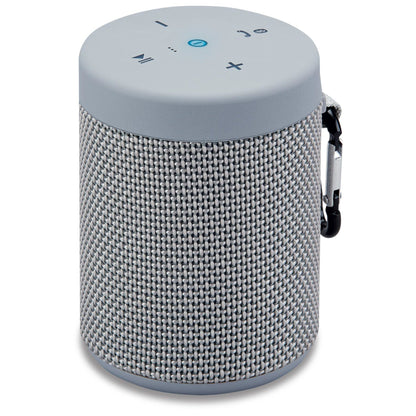 WATERPROOF FABRIC PORTABLE SPEAKER W/ SPEAKERPHONE