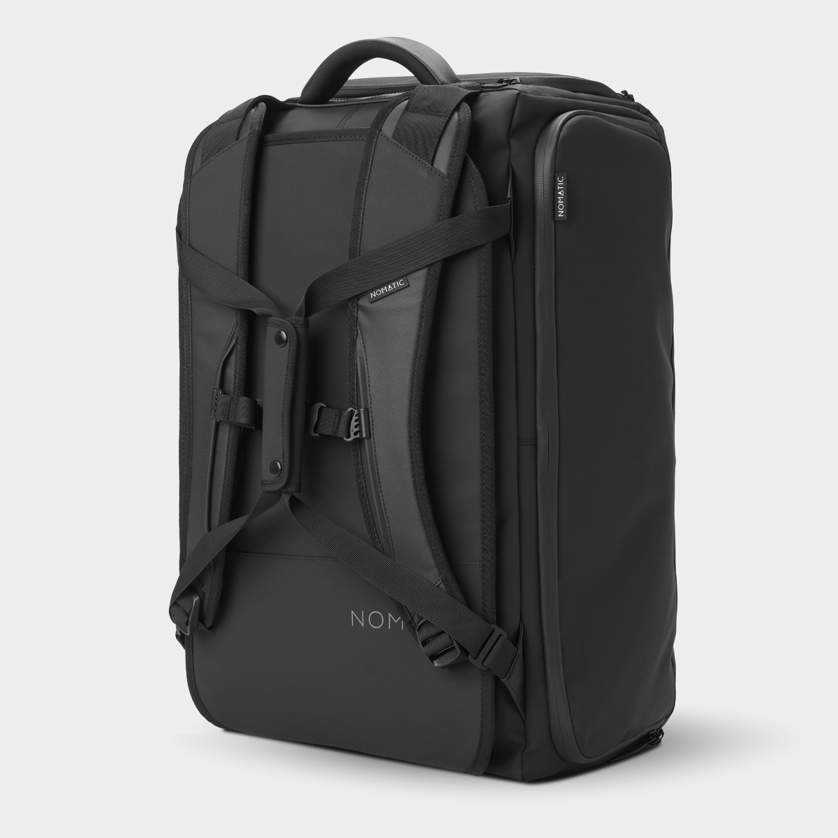 Nomatic Black Travel Bag 40L Back View