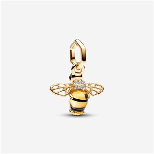 14K GOLD PLATED BEE CHARM