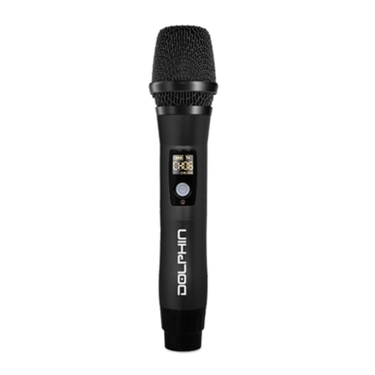 WIRELESS USB-C  RECHARGEABLE MICROPHONE, BLACK