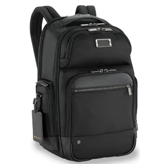 BRIGGS & RILEY @WORK MEDIUM CARGO BACKPACK - NAVY