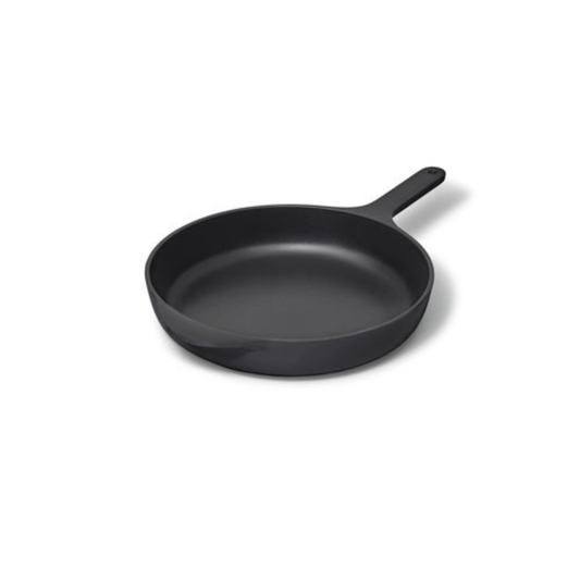 10.5" ENAMELED CAST IRON SKILLET CHARCOAL