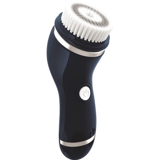 MEN'S 4-IN-1 FACIAL CLEANSING SET, NAVY/SILVER