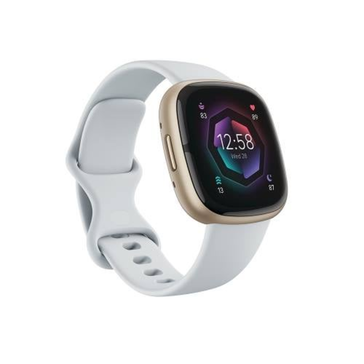 SENSE 2 ADVANCED HEALTH SMARTWATCH BLUE MIST/SOFT GOLD