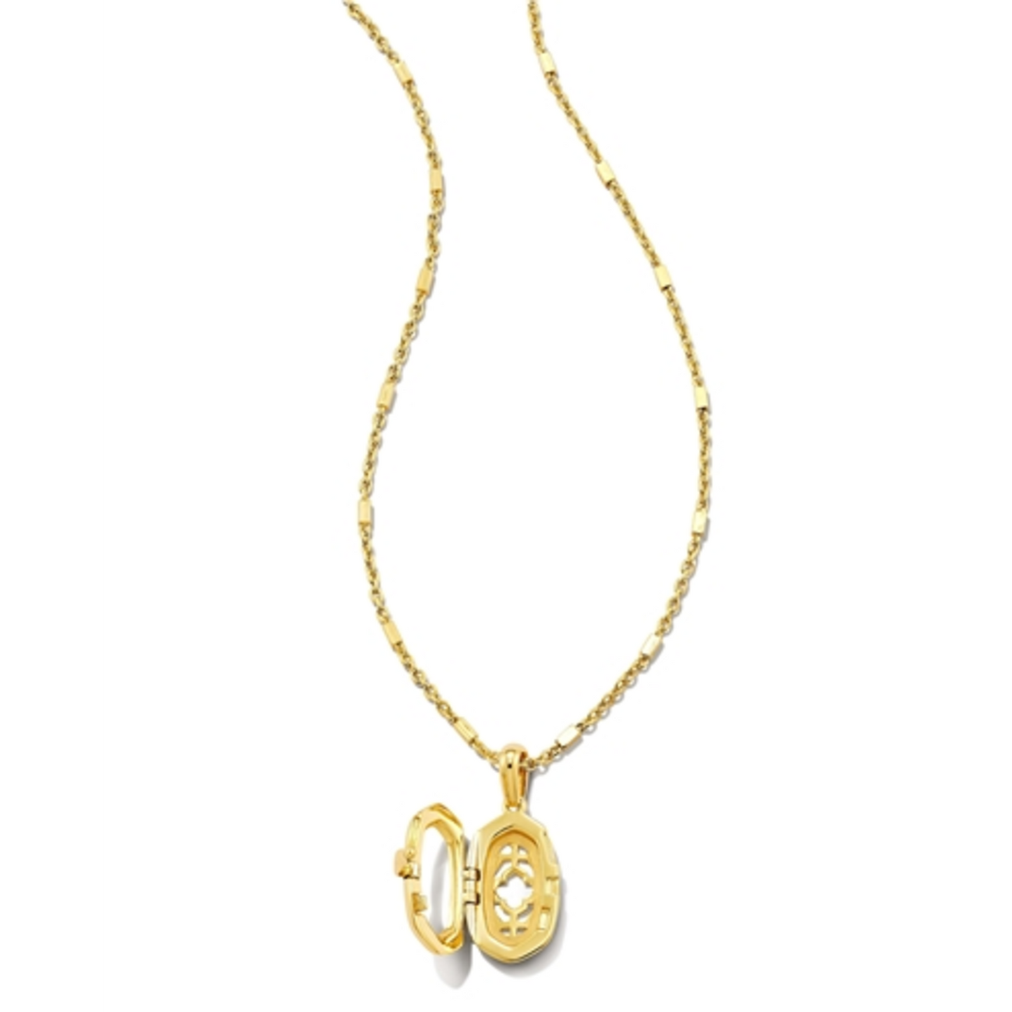 ELLIE LOCKET PENDANT GOLD COMPONENT, GOLD