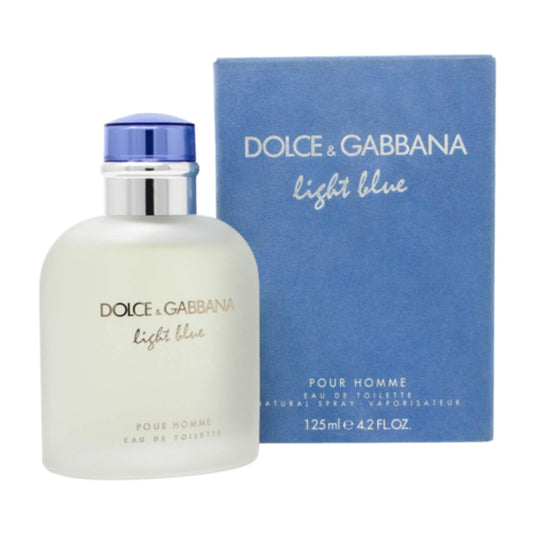 DOLCE & GABBANA LIGHT BLUE POUR HOMME EAU DE TOILETTE - 4.2 FL OZ