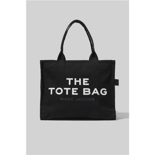 THE LARGE TOTE BAG, BLACK, 17"X6"