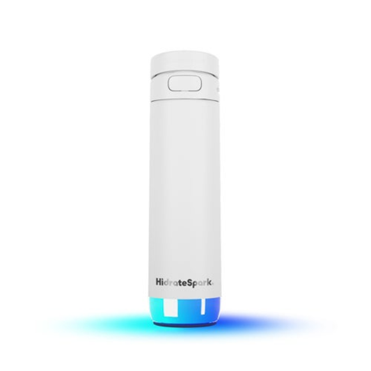 21OZ HIDRATESPARK PRO 2 SMART BOTTLE W/ CHUG LID WHITE