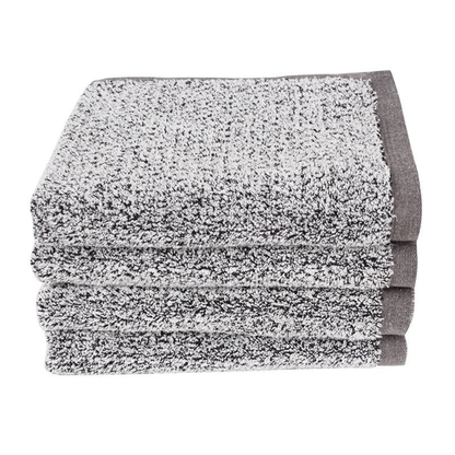 SIGNATURE 4PCS SET HAND TOWEL - (DARK GREY)