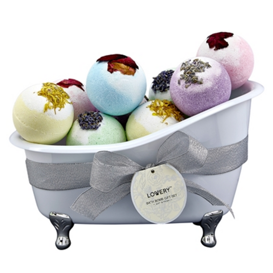 BATH BOMBS GIFT SET, MULTI, 10 PIECES