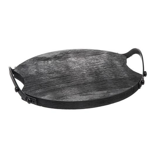 RIDGEWOOD BLACK SMALL SERVING TRAY