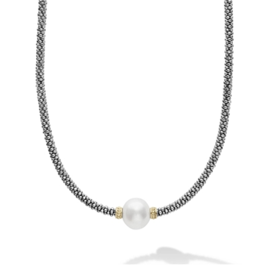 CAVIAR PEARL NECKLACE, 16"