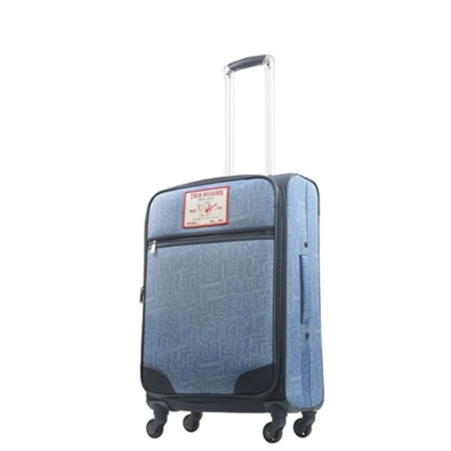 SOFT SIDED EXPANDABLE, SPINNER LUGGAGE, DENIM, 27"