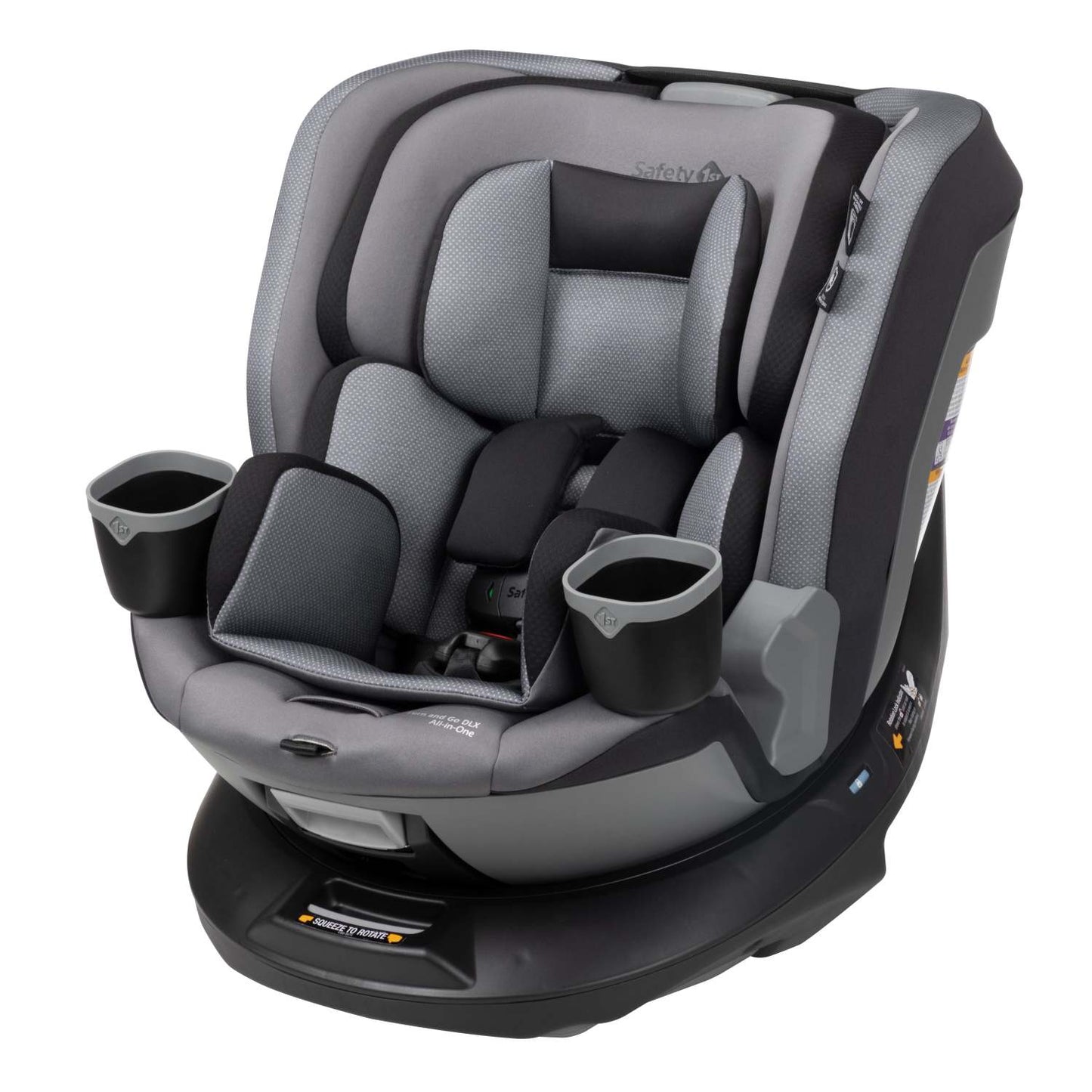 TURN AND GO 360 DLX ROTATING ALL-IN-ONE CONVERTIBLE CAR SEAT HIGH STREET
