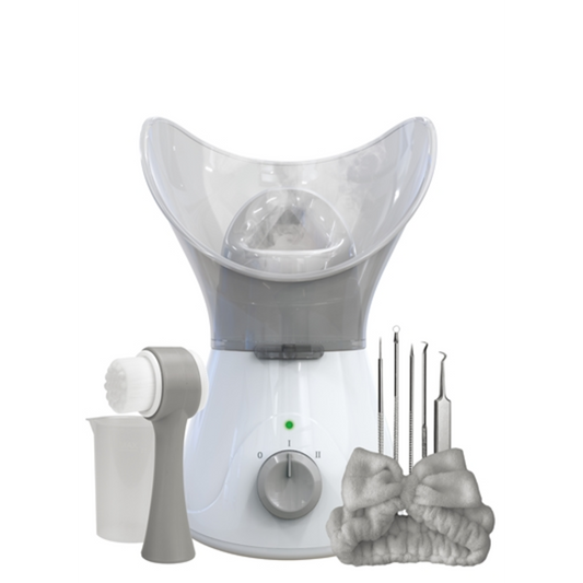 FACIAL STEAMER BUNDLE, WHITE