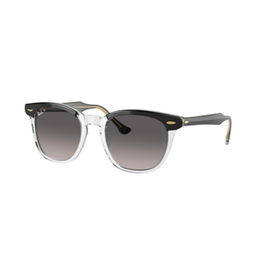 HAWKEYE UNISEX SUNGLASSES POLARIZED, BLACK/CLEAR, 52