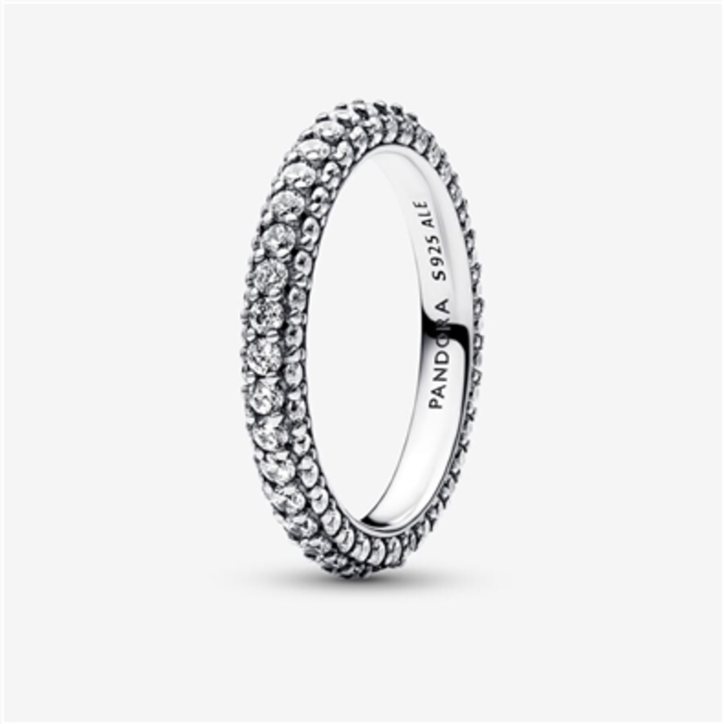 TIMELESS PAVE SINGLE-ROW RING, 8.5