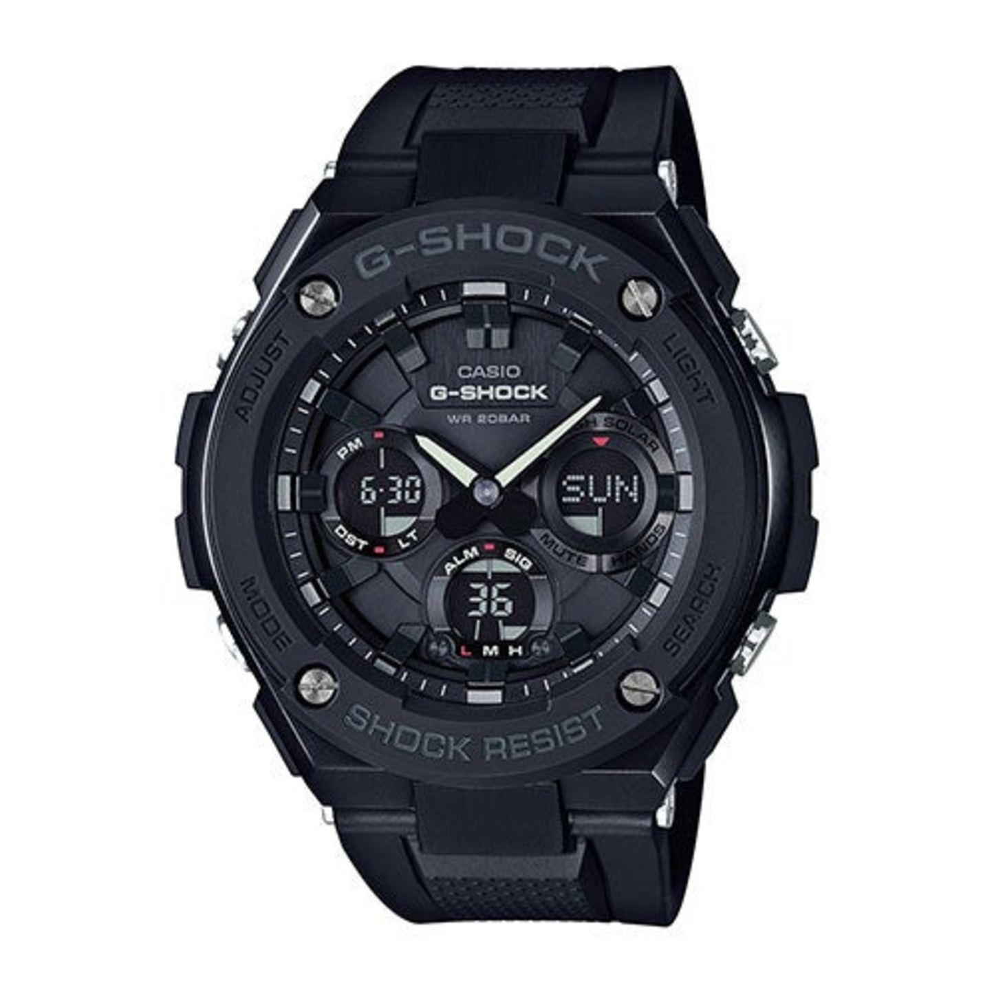 G-SHOCK G-STEEL SOLAR WATCH MATTE BLACK