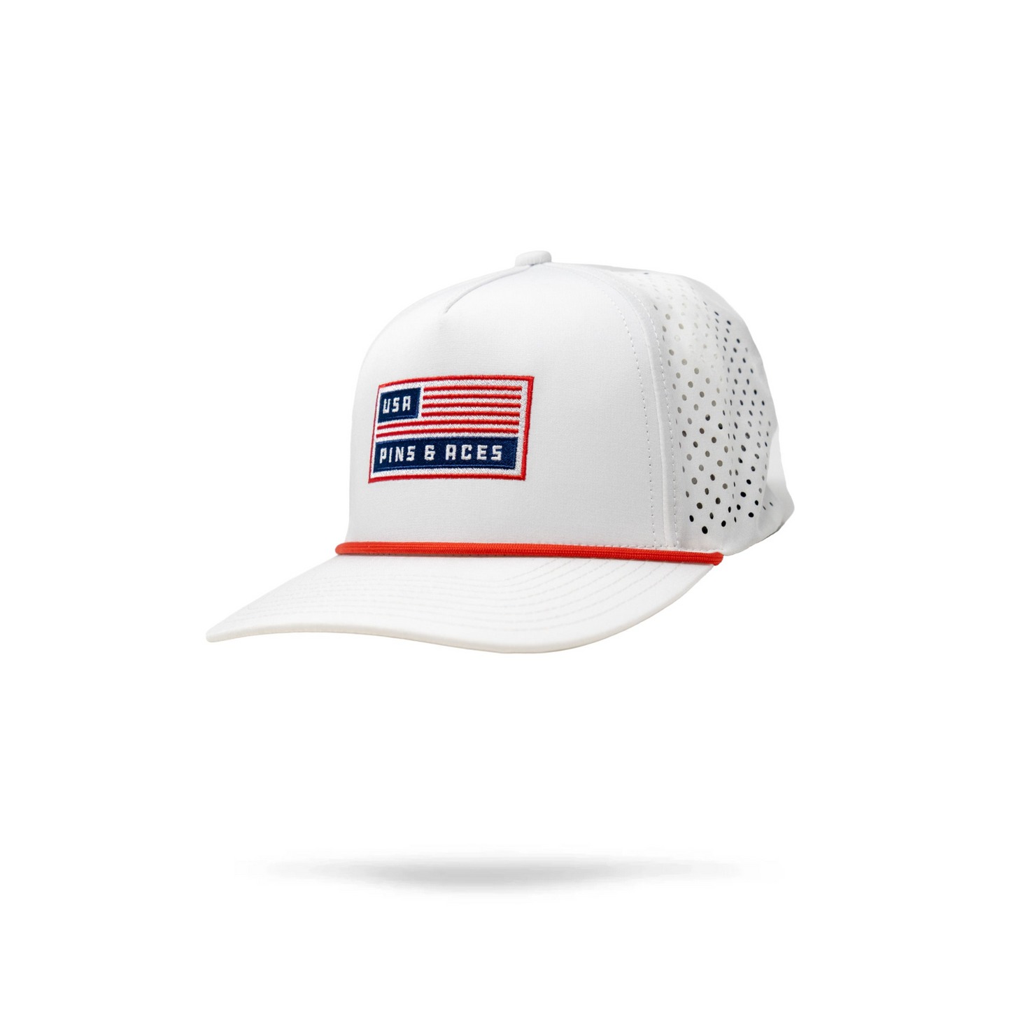PERFORATED ROPE HAT - USA